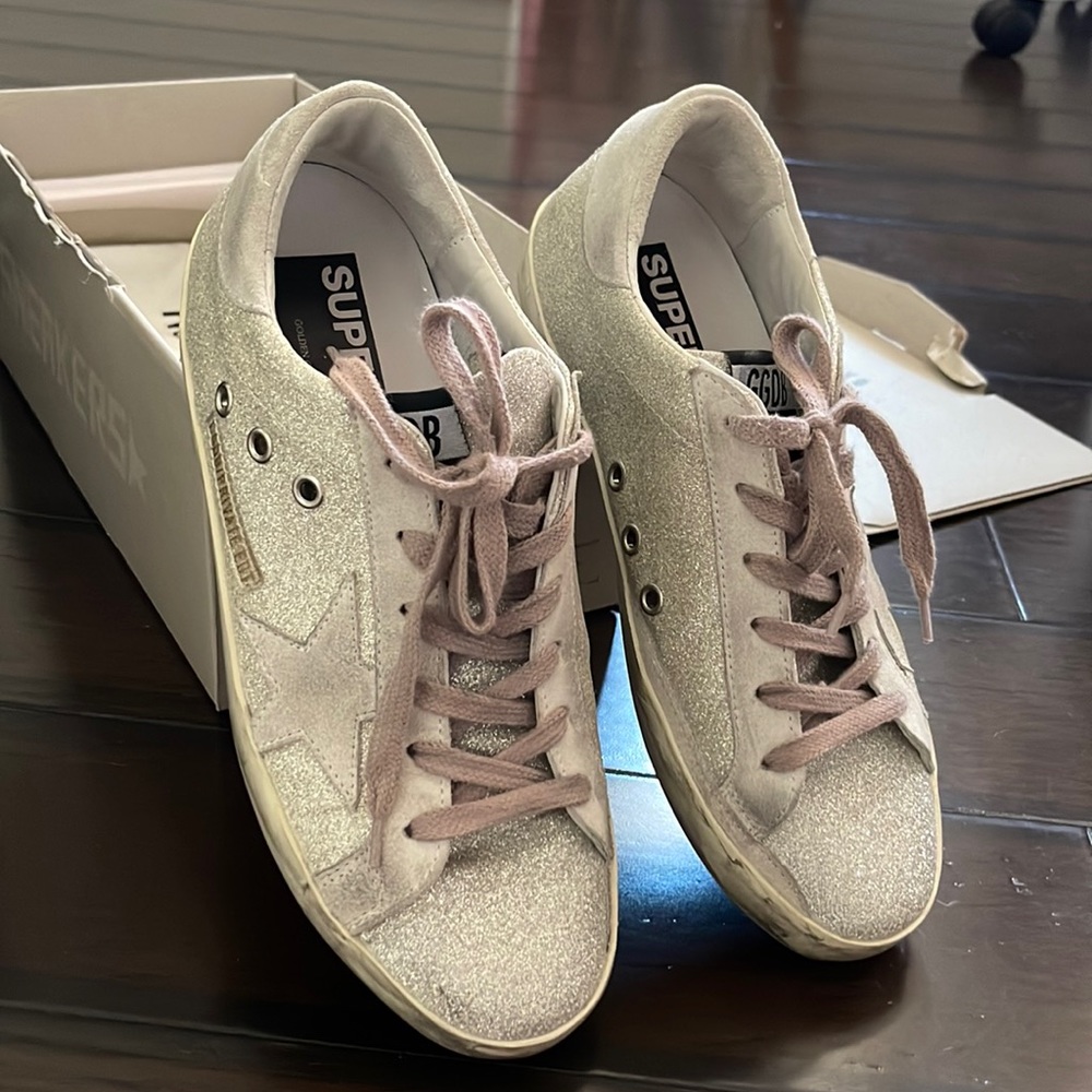 Golden Goose SuperStar Sneakers - Size 38